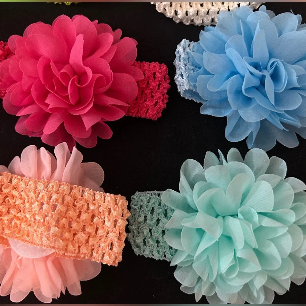 13 Pieces Kids Headbands & Hair Bows NWOT